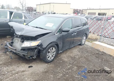 2017 Honda Odyssey Ex-L z USA, uszkodzony, nr VIN 5FNRL5H65HB004899